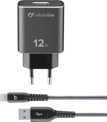 Cellularline  TETRACHKITMFIPH2AK USB nabíjačka do zásuvky (230 V)  1 x USB 2.0 zásuvka A
