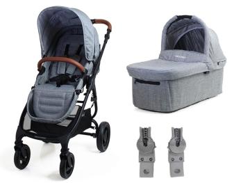 VALCO BABY Kočík kombinovaný Snap Ultra Trend Grey Marle