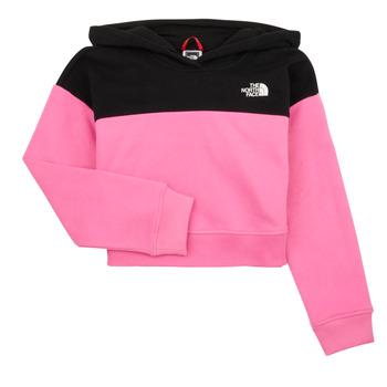 The North Face  Mikiny Girls Drew Peak Crop P/O Hoodie  Ružová