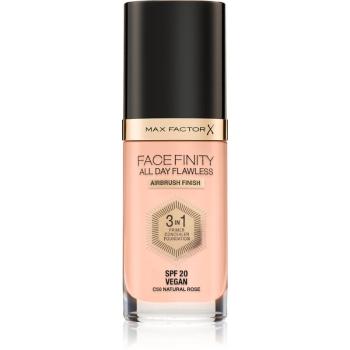 Max Factor Facefinity All Day Flawless dlhotrvajúci make-up SPF 20 odtieň C50 Natural Rose 30 ml
