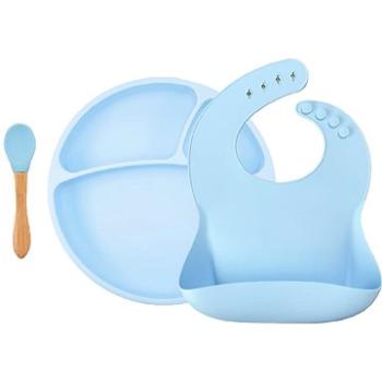 MINIKOIOI set na stolovanie BLW II, Mineral Blue (8681176334414)