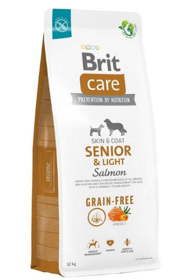 Brit Care Grain-free Senior & Light Salmon 12 kg