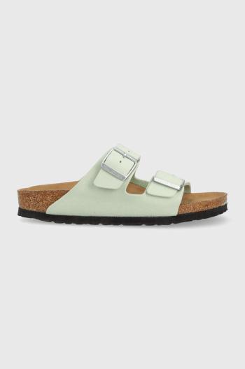 Šľapky Birkenstock Arizona dámske, zelená farba, 1024092