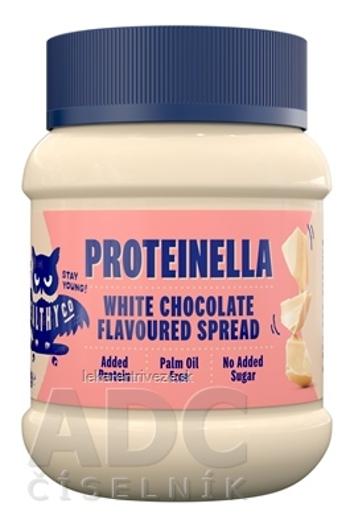 HealthyCo PROTEINELLA Biela čokoláda nátierka s proteínmi 1x400 g