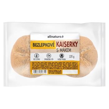 ALLNATURE Bezlepková kaiserka s makom čerstvá 120 g