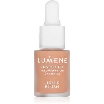 Lumene Invisible Illumination tekutá lícenka pre rozjasnenie pleti odtieň Pink Blossom 15 ml