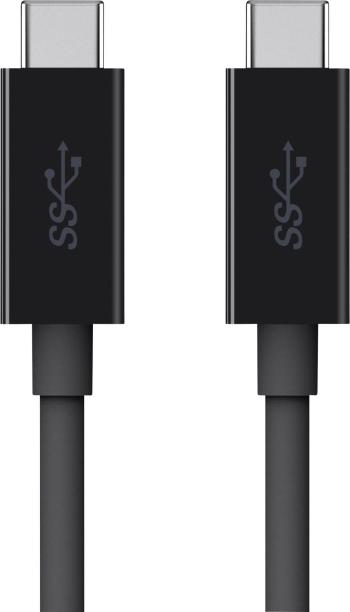 Belkin #####USB-Kabel #####USB 3.2 Gen1 (USB 3.0 / USB 3.1 Gen1) #####USB-C™ Stecker, #####USB-C™ Stecker 2.00 m čierna