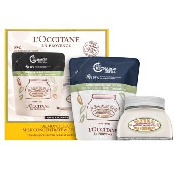 L`Occitane en Provence Darčeková sada vyhladzujúca telovej starostlivosti Milk Concentrate Set