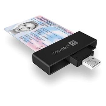 CONNECT IT USB čítačka občianskych preukazov a čipových kariet (CFF-3000-BK)