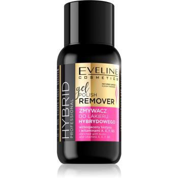 Eveline Cosmetics Hybrid Professional odlakovač na nechty s vitamínom A a E 150 ml
