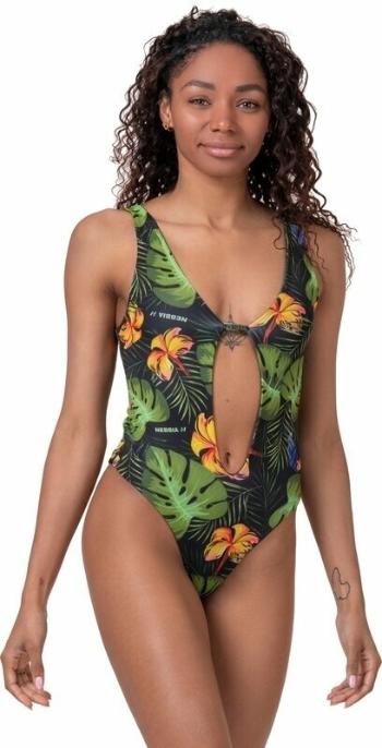 Nebbia High-Energy Monokini Jungle Green S Dámske plavky