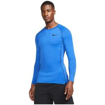 Nike  Tričká s krátkym rukávom Pro Tight Top  Modrá