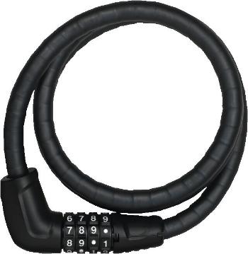 Abus Tresor 6615C/120/15 SCMU Black Oceľové lanko-Zámok