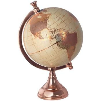 Signes Grimalt  Sochy Zlatá Mapa Sveta Globe  Hnedá