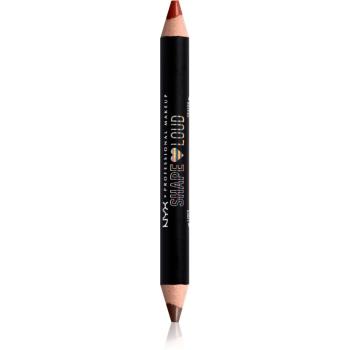 NYX Professional Makeup Lip Liner Duo Pride Line Loud růž + ceruzka na pery s matným efektom odtieň 02 - Trophy Fam