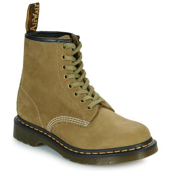 Dr. Martens  1460 Muted Olive Tumbled Nubuck+E.H.Suede  Polokozačky Kaki