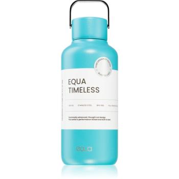 Equa Timeless fľaša na vodu z nehrdzavejúcej ocele malá farba Wave 600 ml