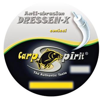 Carp spirit dressen x anti-abrasion clear 100 m - priemer 0,50 mm / nosnosť 15,70 kg