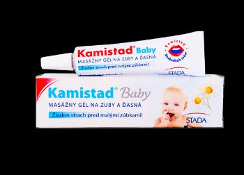 Kamistad Baby Masážny gél na zuby a ďasná, 10 ml
