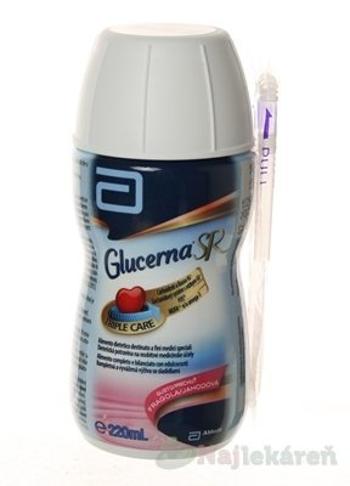 GLUCERNA Triple Care jahodová príchuť 220 ml