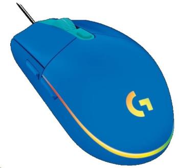 Logitech herná myš Gaming Mouse G203 LIGHTSYNC 2nd Gen, EMEA, USB, blue