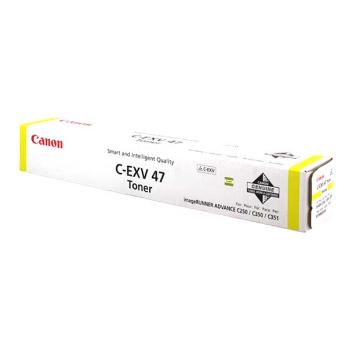 Canon originál toner CEXV47, yellow, 21500str., 8519B002, Canon IRA C250,255,350,351,355,IR-C250,255,350,351,355, O