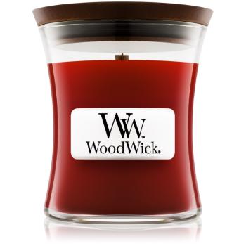 Woodwick Cinnamon Chai vonná sviečka s dreveným knotom 85 g