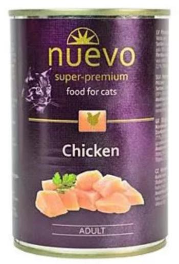 NUEVO cat Adult Chicken konzervy pre mačky 6x400g