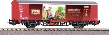 Piko H0 58709 Krytý nákladný automobil H0 „Werder Ketchup“ spoločnosti DB AG