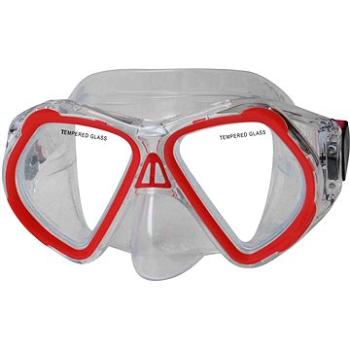 Calter Potápačská maska Junior 4250P, červená (4891223086751)