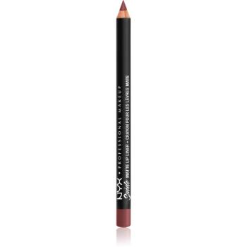 NYX Professional Makeup Suede Matte Lip Liner matná ceruzka na pery odtieň 40 Shanghai 1 g