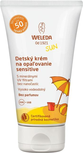 Weleda Detský krém na opaľovanie SPF50 sensitive, 50 ml