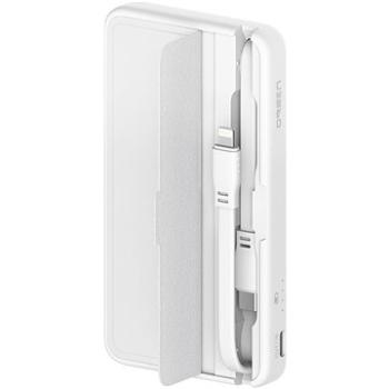 Eloop E57 10000 mAh with Lightning and USB-C Cables White (E57 White)