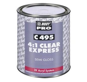 HB BODY C495 - Dvojzložkový akrylátový EXPRESS lak saténový 400 ml