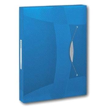 ESSELTE VIVIDA A4 s gumičkou, transparentné modré (624047)