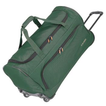Travelite Cestovní taška na kolečkách Basics Fresh Dark green 89 l