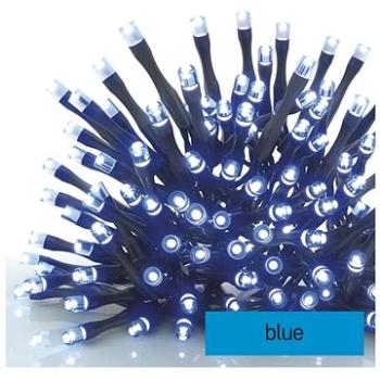 EMOS Standard LED spojovacia vianočná reťaz, 10 m, vonkajšia aj vnútorná, modrá (D1AB01)