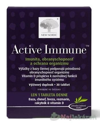 New Nordic Active Immune 30 tabliet
