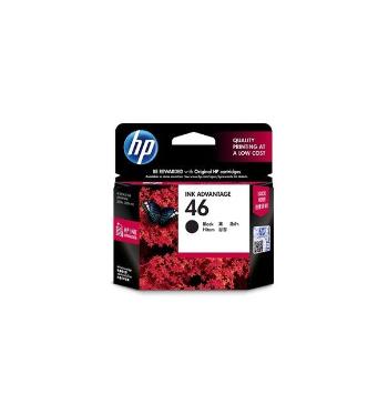 HP 46 CZ637AE čierna (black) originálna cartridge