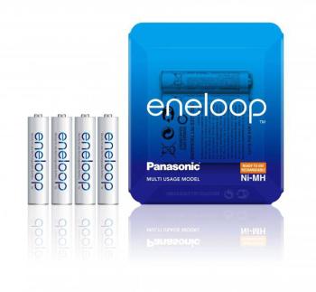 Panasonic eneloop HR03 Storage mikrotužkový akumulátor typu AAA  Ni-MH 750 mAh 1.2 V 4 ks