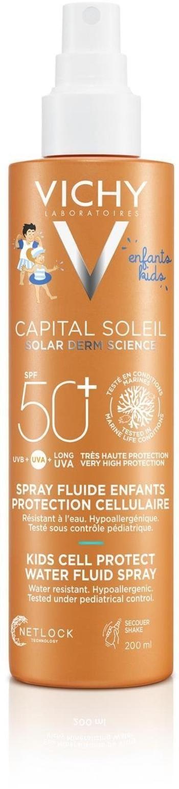 VICHY Capital Soleil Fluid Kids SPF 50+ sprej pre deti 200ml