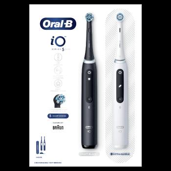 Oral B iO Series 5 Duo Black&White Elektrická zubná kefka