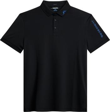 J.Lindeberg Tour Tech Slim Fit Mens Nautical Blue M Polo košeľa