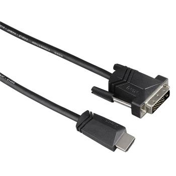 HAMA 122130 KABEL HDMI VIDLICA - DVI-D VIDLICA, 1,5 M