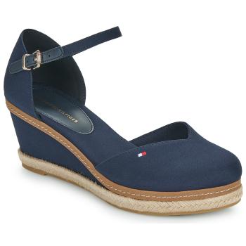 Tommy Hilfiger  BASIC CLOSED TOE MID WEDGE  Espadrilky Námornícka modrá