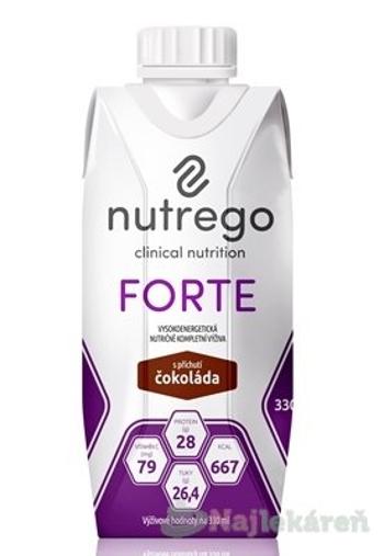 Nutrego FORTE s príchuťou čokoláda, 12x330ml