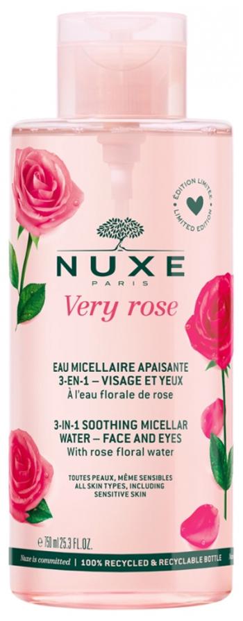 Nuxe Upokojujúci micelárna voda Very Rose (3-in1 Soothing Micellar Water) 750 ml