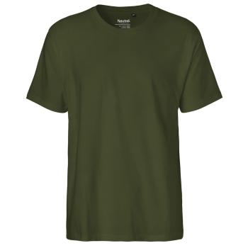 Neutral Pánske tričko Classic z organickej Fairtrade bavlny - Military | L