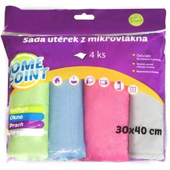 HP Mikrovlákno Sada 4 ks, 30 × 40 cm, 260 g + sivá 220 g (8006289530223)