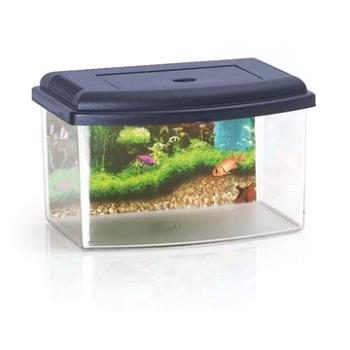 Cobbys Pet Akvárium plastové 2 s krytom a pozadím 5,5 l 28 × 20 × 17,5 cm mix farieb (8016040106369)